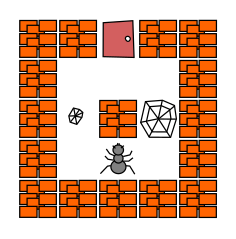 Le labyrinthe 3a avec petite et grande toile