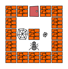 Le labyrinthe 3a avec grande et petite toile